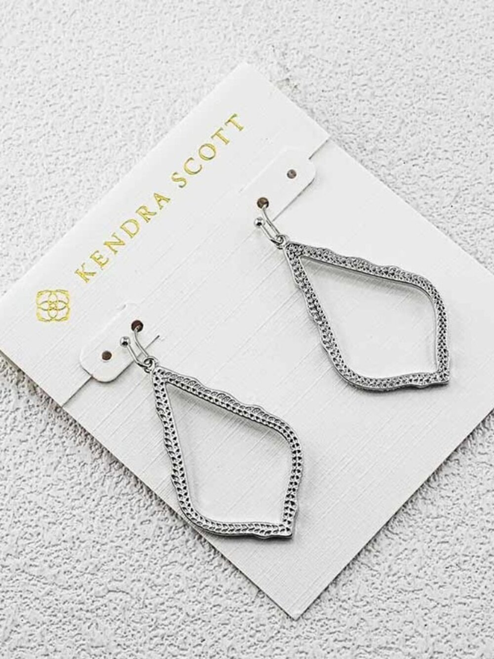 Kendra Scott Diamond-Shaped Earrings